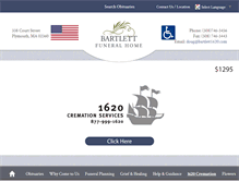 Tablet Screenshot of bartlett1620.com